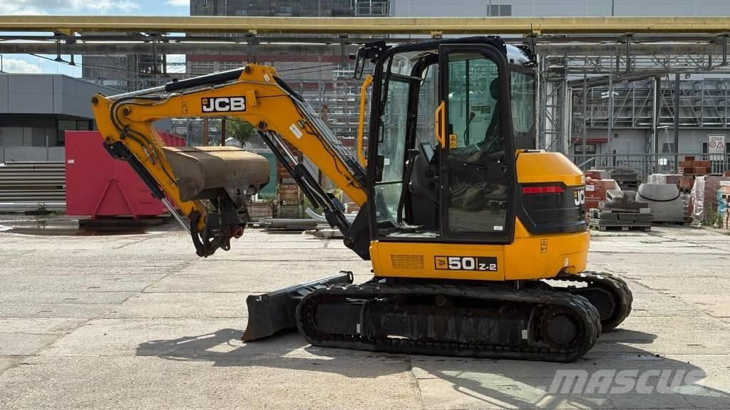 JCB 50 Z Mini ekskavatörler, 7 tona dek