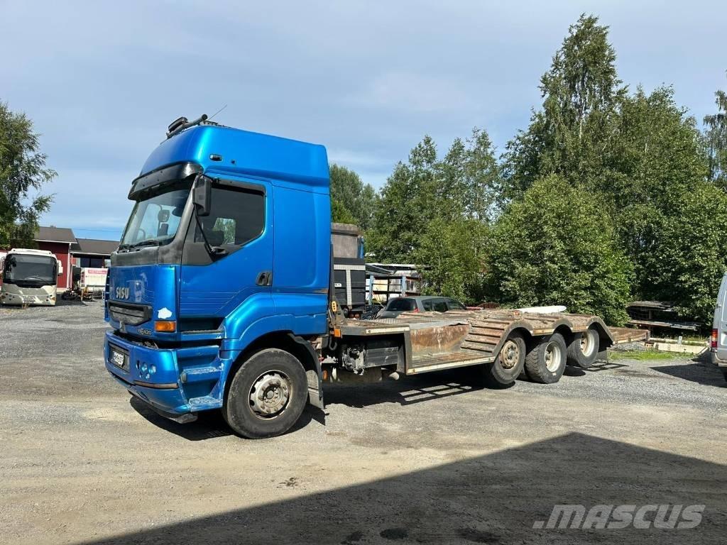 Sisu E11 Orman makinesi taşıma kamyonları
