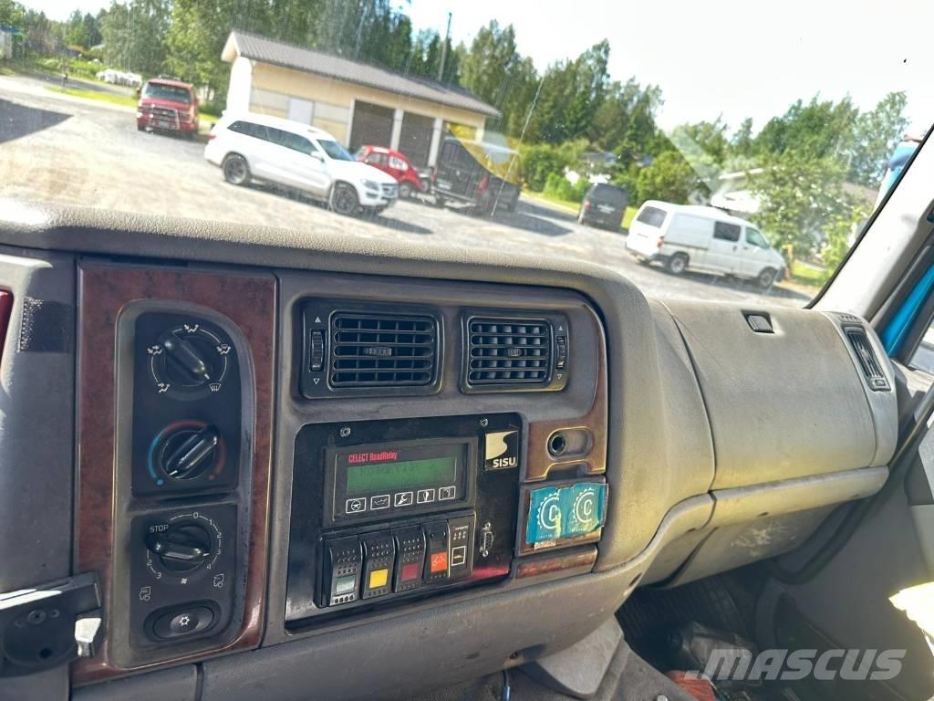 Sisu E11 Orman makinesi taşıma kamyonları