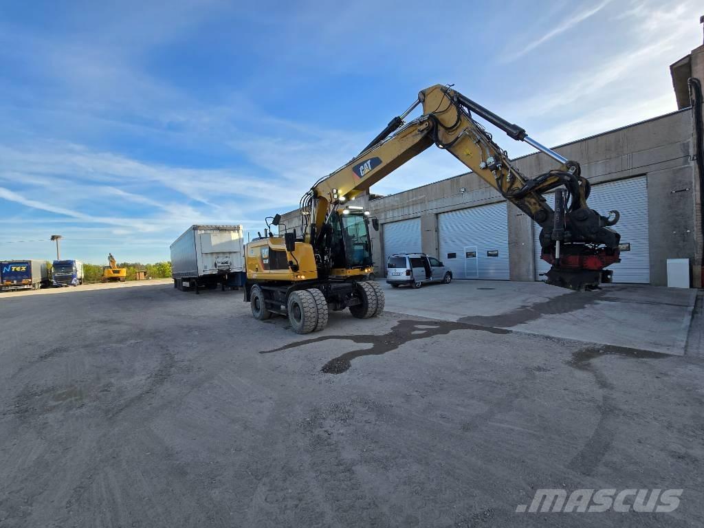 CAT M 318 F Lastik tekerli ekskavatörler