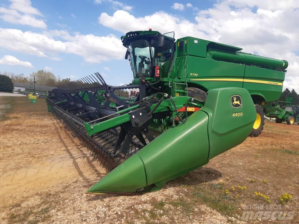 John Deere 640 D Biçerdöver kafaları