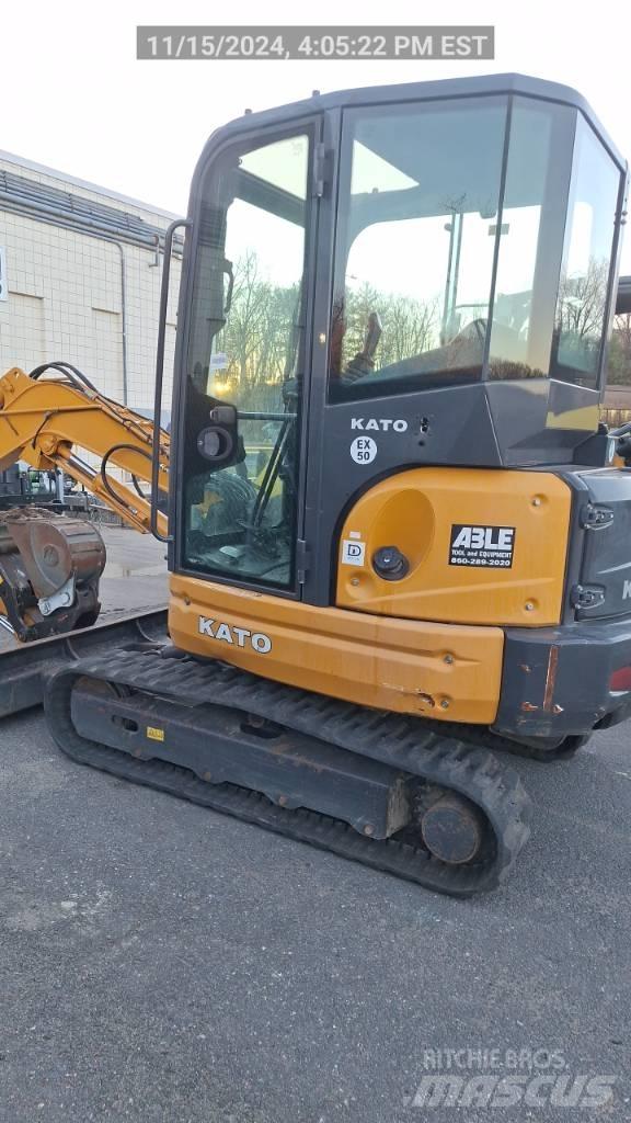 Kato HD35N4 Mini ekskavatörler, 7 tona dek