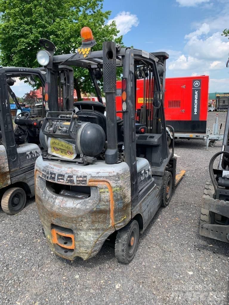 Nissan P1D1A18LQ LPG'li forkliftler
