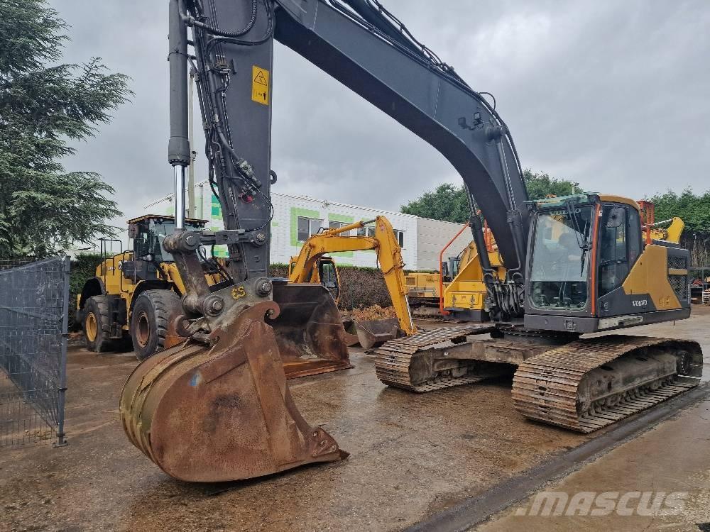 Volvo EC 250EL Paletli ekskavatörler