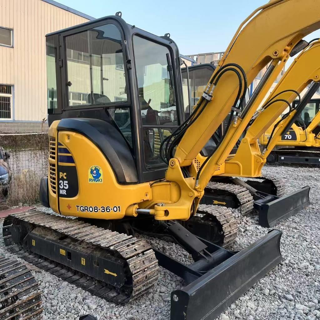 Komatsu PC 35 MR Mini ekskavatörler, 7 tona dek