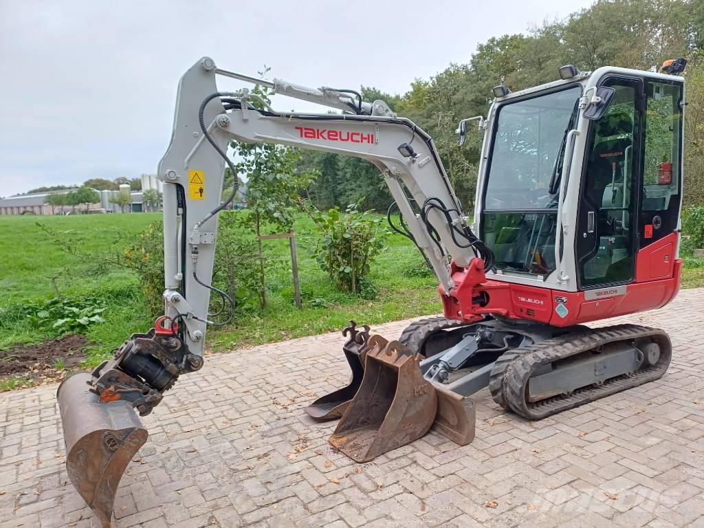 Takeuchi TB 230 Mini ekskavatörler, 7 tona dek