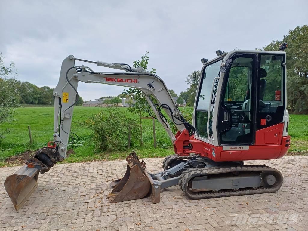 Takeuchi TB 230 Mini ekskavatörler, 7 tona dek