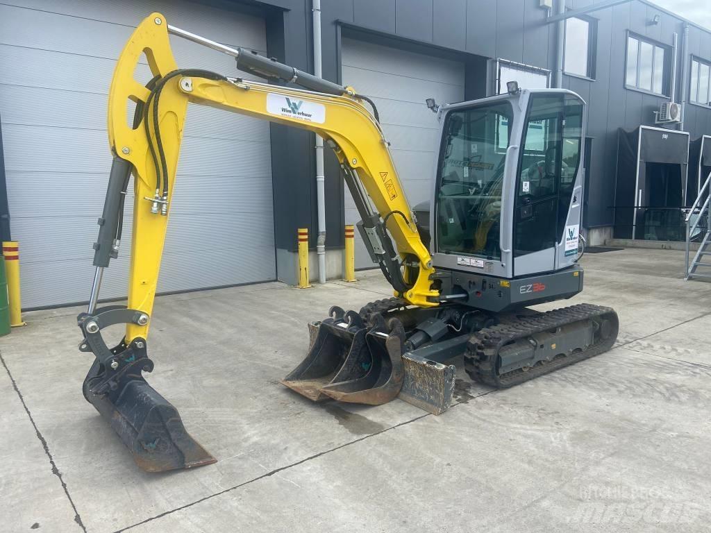 Wacker Neuson EZ 36 Mini ekskavatörler, 7 tona dek