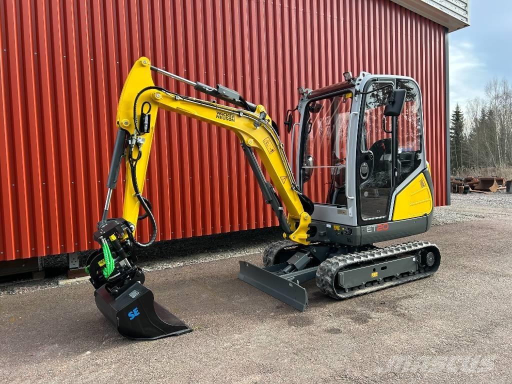 Wacker Neuson ET20 Mini ekskavatörler, 7 tona dek