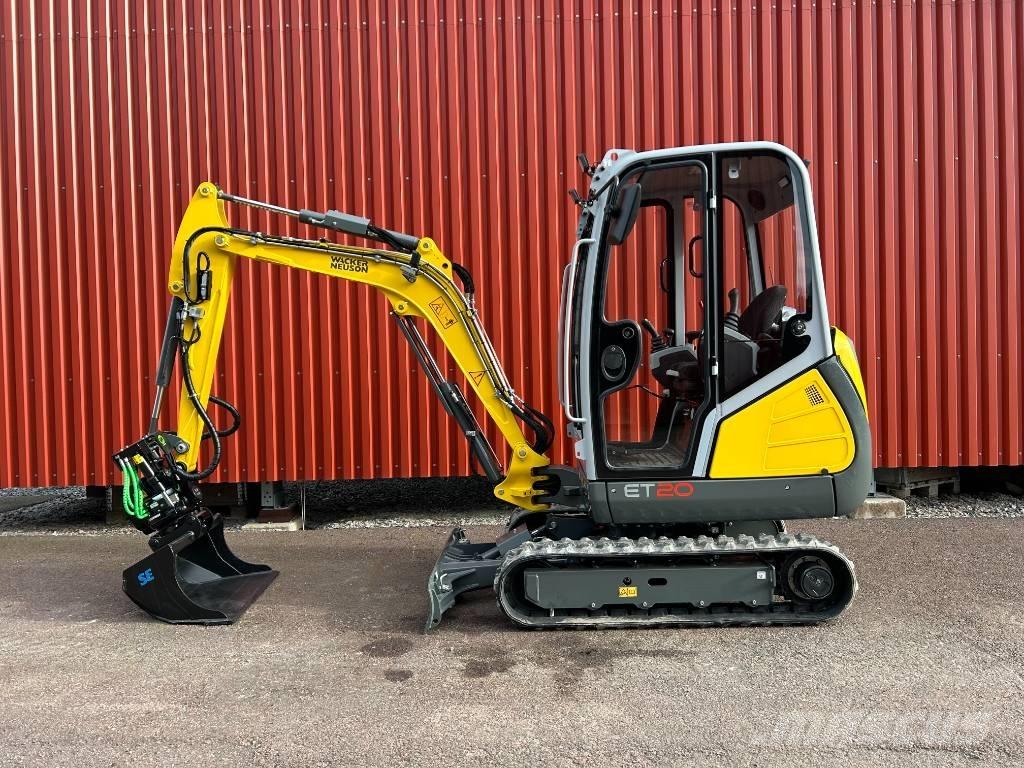 Wacker Neuson ET20 Mini ekskavatörler, 7 tona dek