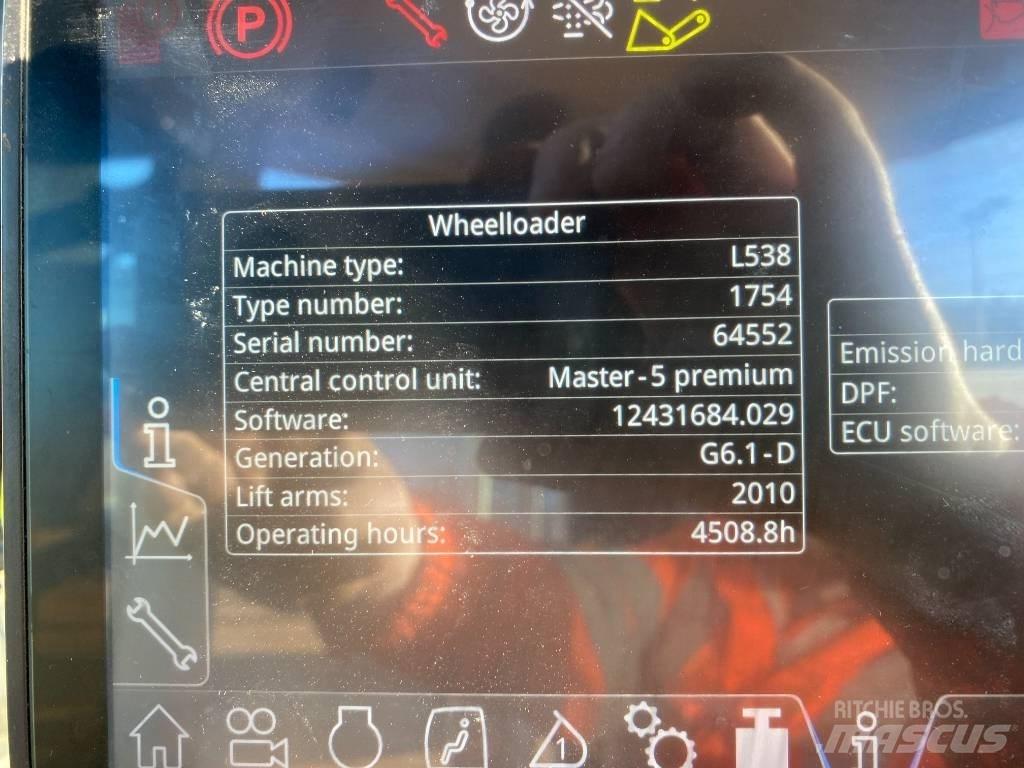 Liebherr L 538 Tekerlekli yükleyiciler