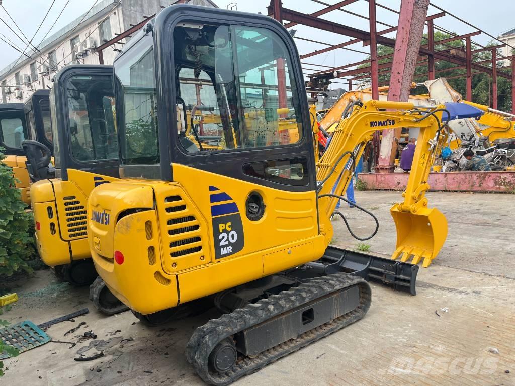 Komatsu PC 20 MR Mini ekskavatörler, 7 tona dek