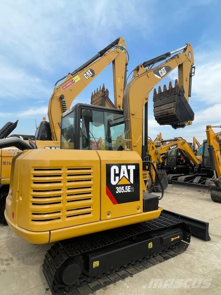 CAT 305.5E2 Mini ekskavatörler, 7 tona dek