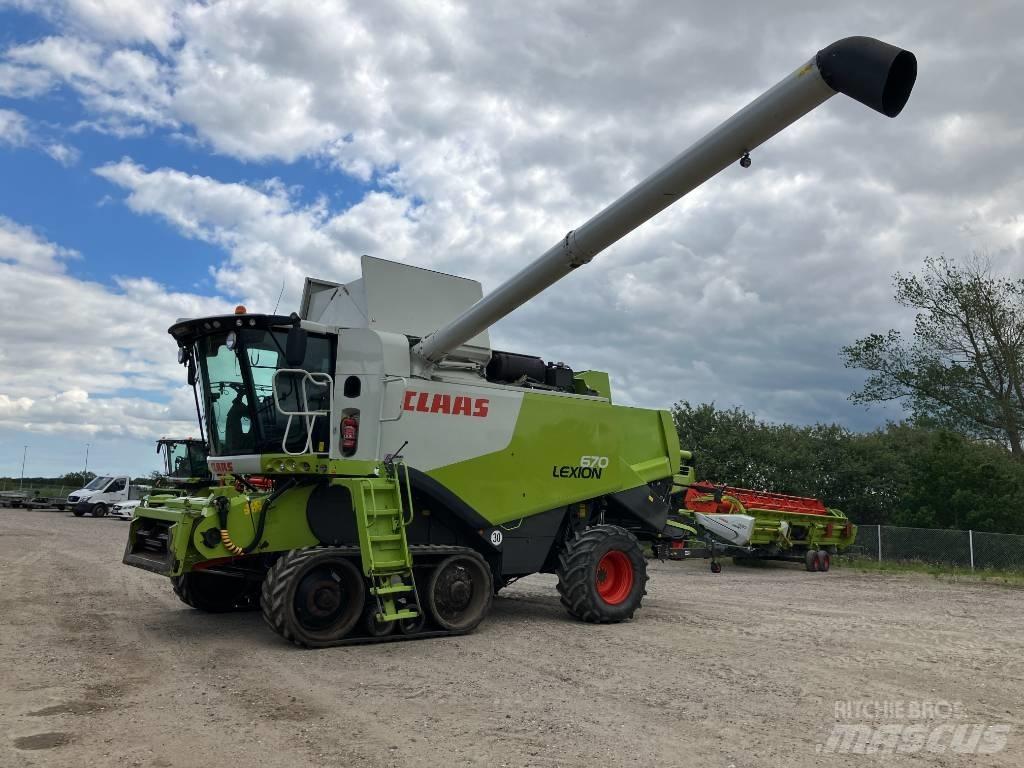CLAAS LEXION 670 TT Biçerdöverler
