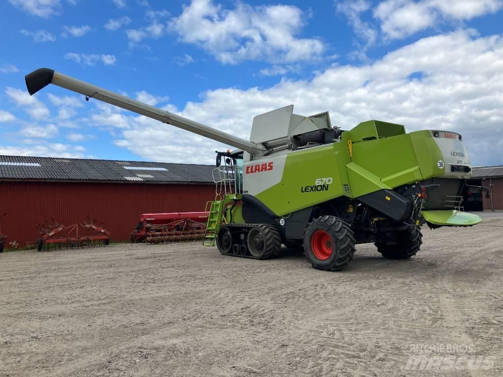 CLAAS LEXION 670 TT Biçerdöverler