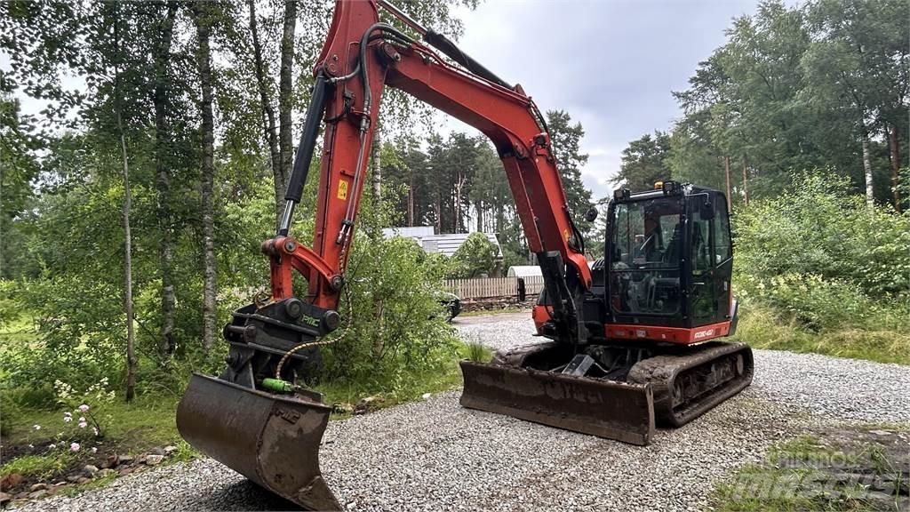 Kubota KX080 – 4a2 Mini ekskavatörler, 7 tona dek