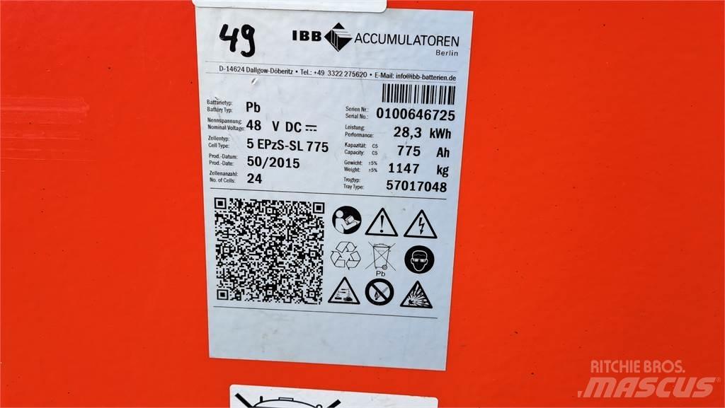 Linde R14 Reach truck - depo içi istif araçları