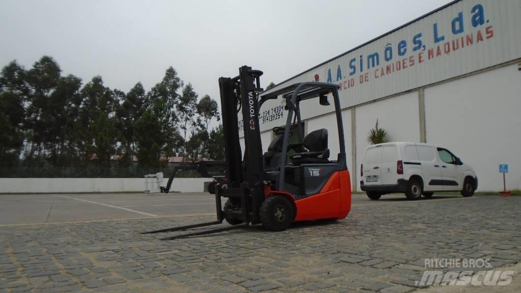 Toyota 8 FB E 15 Elektrikli forkliftler