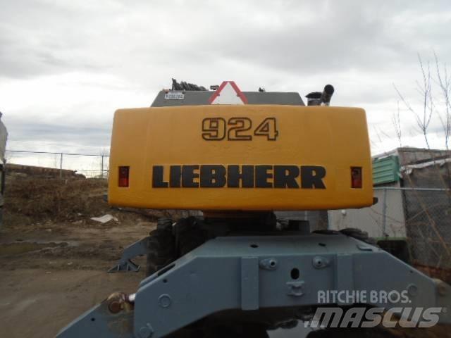 Liebherr A 924 Lastik tekerli ekskavatörler