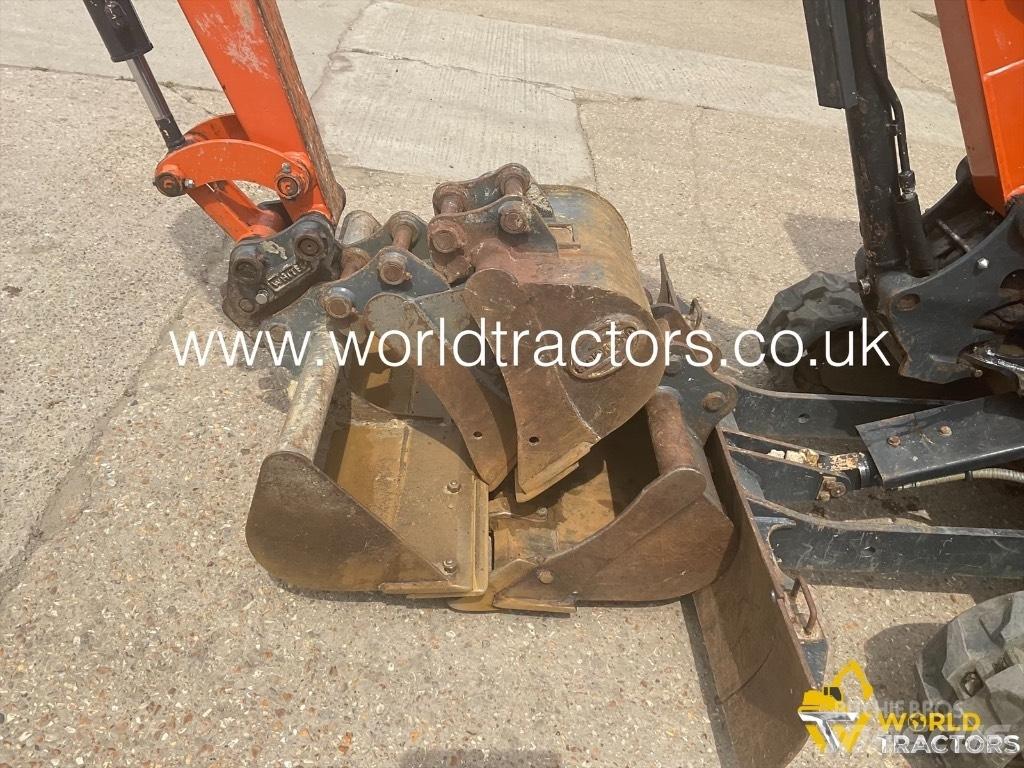Hitachi Zaxis 19 U Mini ekskavatörler, 7 tona dek