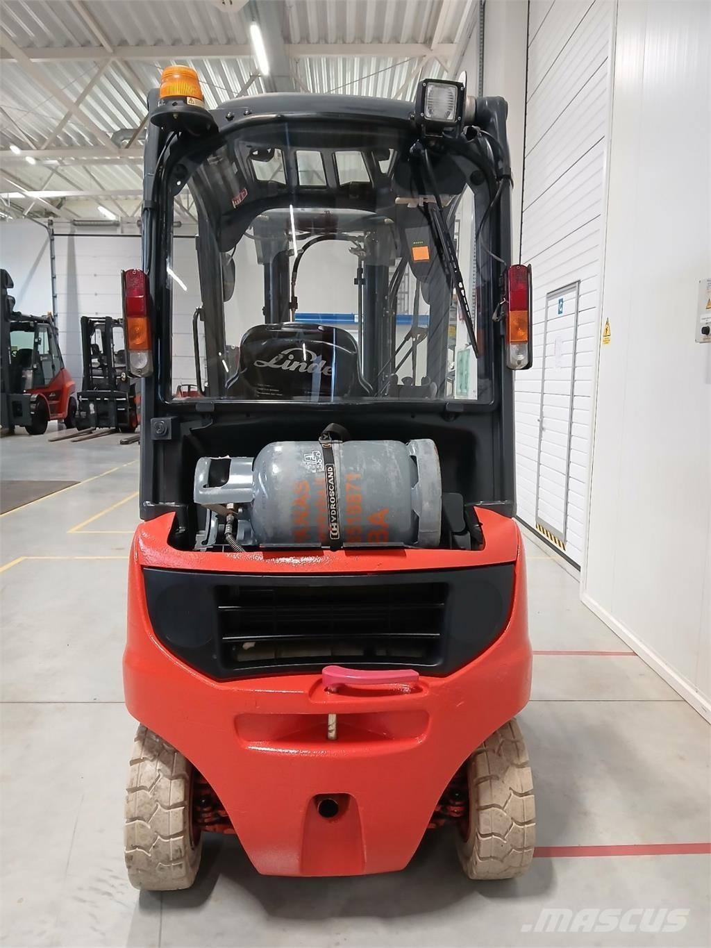 Linde H16T LPG'li forkliftler