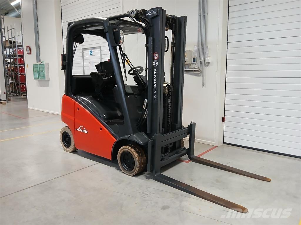 Linde H16T LPG'li forkliftler