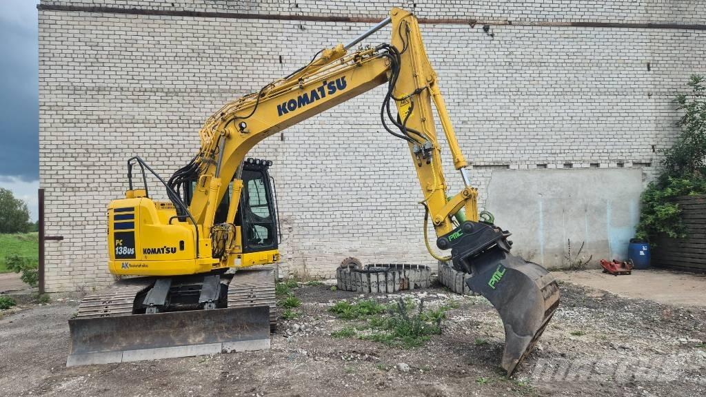 Komatsu PC 138 US-10 Paletli ekskavatörler