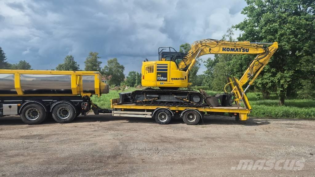 Komatsu PC 138 US-10 Paletli ekskavatörler