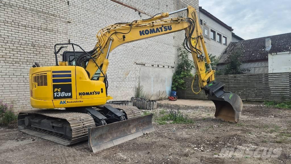 Komatsu PC 138 US-10 Paletli ekskavatörler