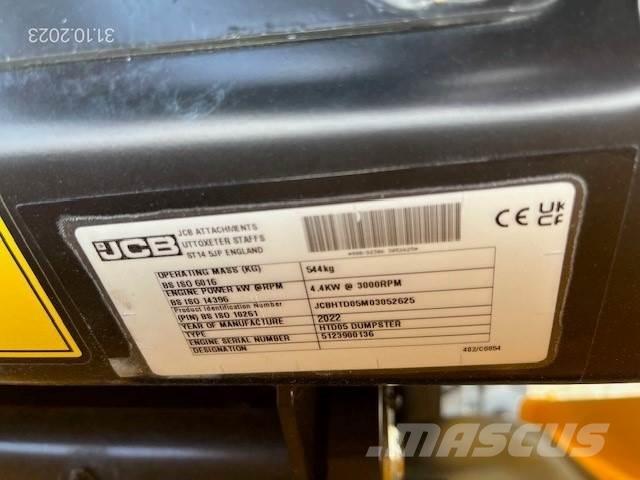 JCB HTD5 Belden kirma kamyonlar
