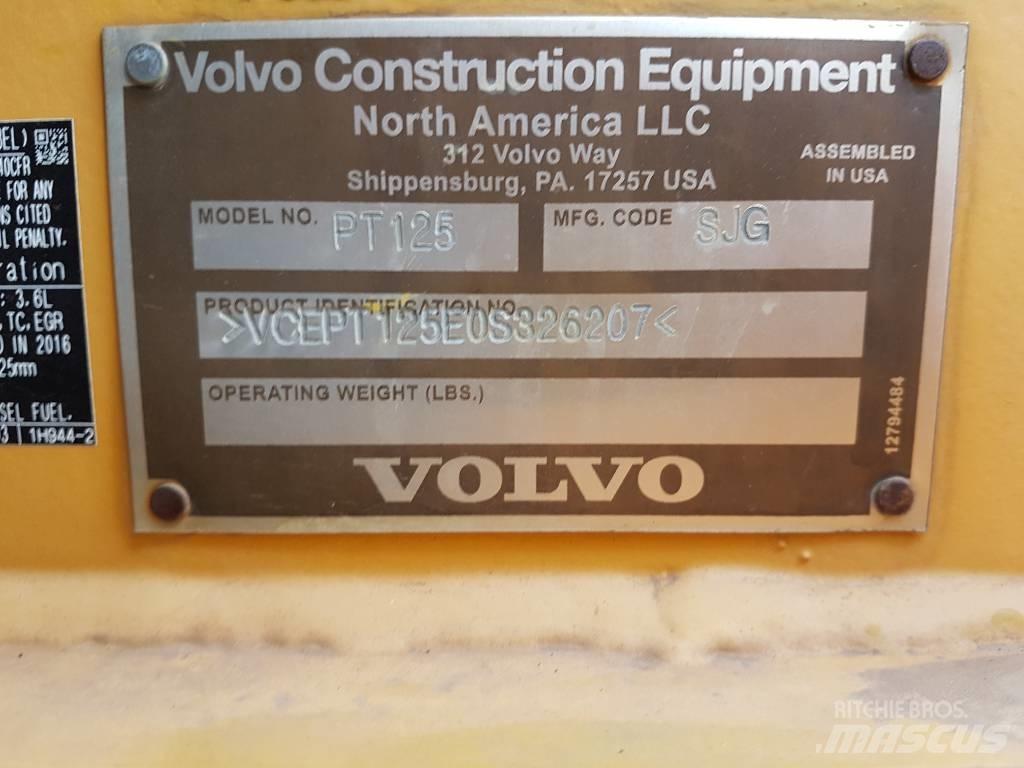 Volvo PT 125 Pnömatik lastikli silindirler