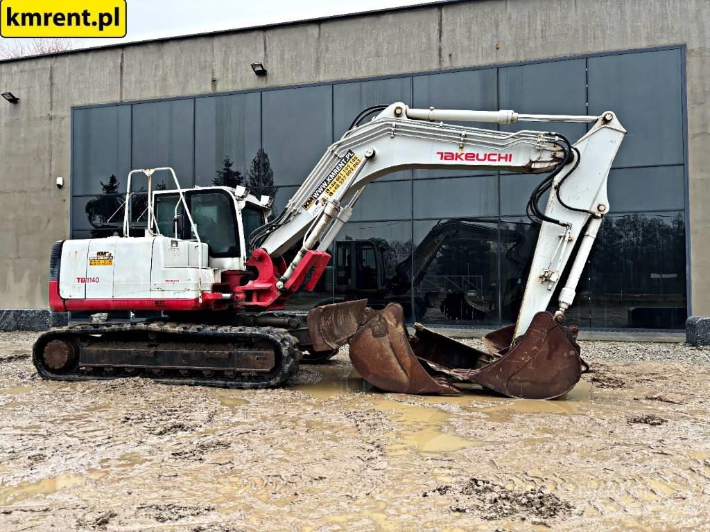 Takeuchi TB 1140 Paletli ekskavatörler