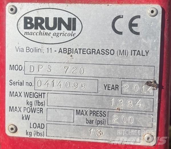  BRUNI DPS 720 Çalı tırpanları