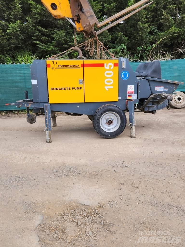 Putzmeister 1005D Şap pompaları