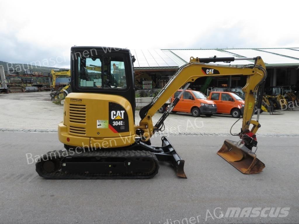 CAT 304 E CR Mini ekskavatörler, 7 tona dek