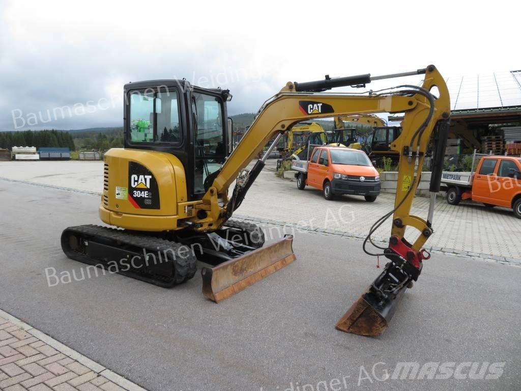 CAT 304 E CR Mini ekskavatörler, 7 tona dek