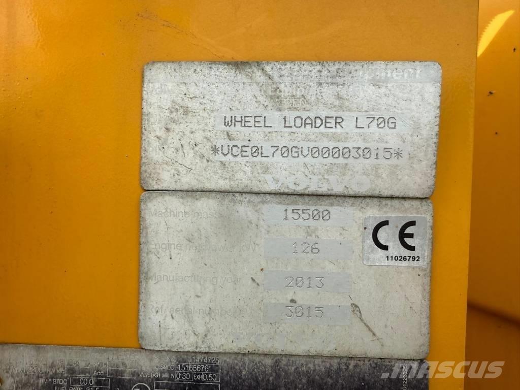 Volvo L 70 G Tekerlekli yükleyiciler