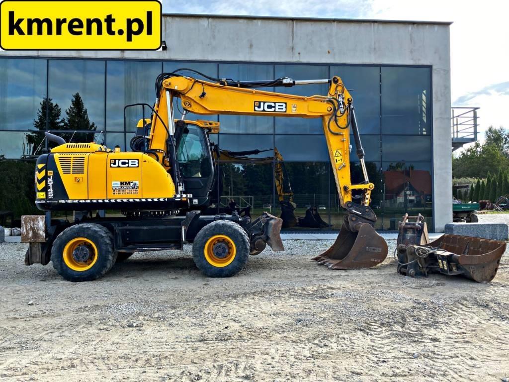 JCB JS 145 W Lastik tekerli ekskavatörler