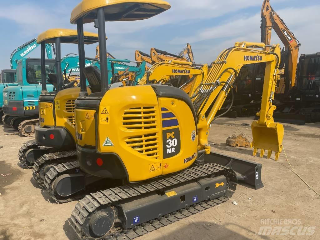 Komatsu PC30 Mini ekskavatörler, 7 tona dek