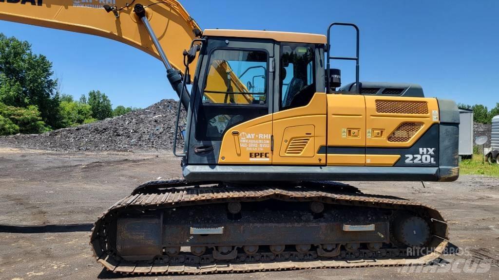 Hyundai HX220 L Paletli ekskavatörler