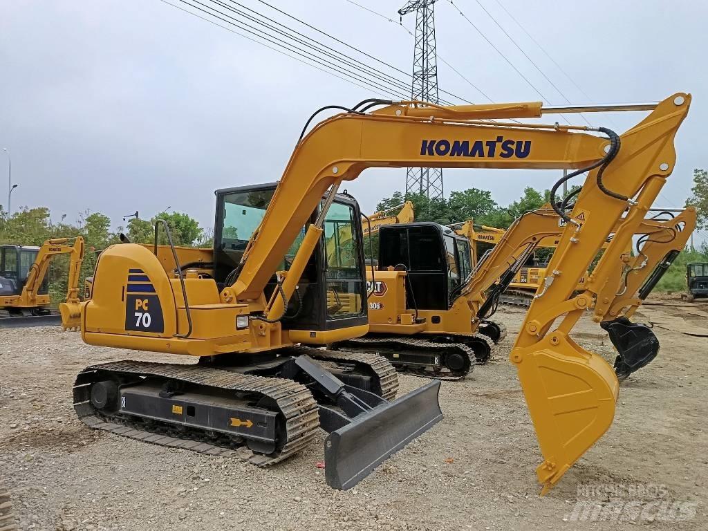 Komatsu PC 70 Paletli ekskavatörler