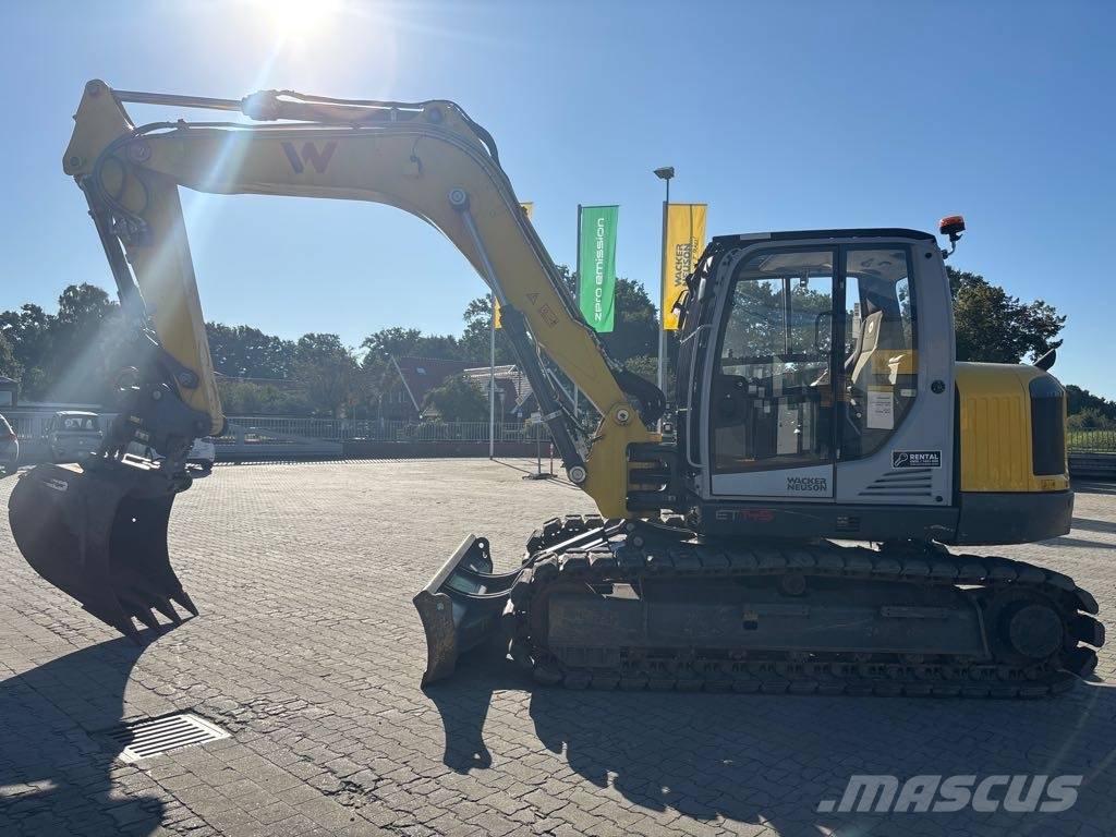 Wacker Neuson ET145 Paletli ekskavatörler