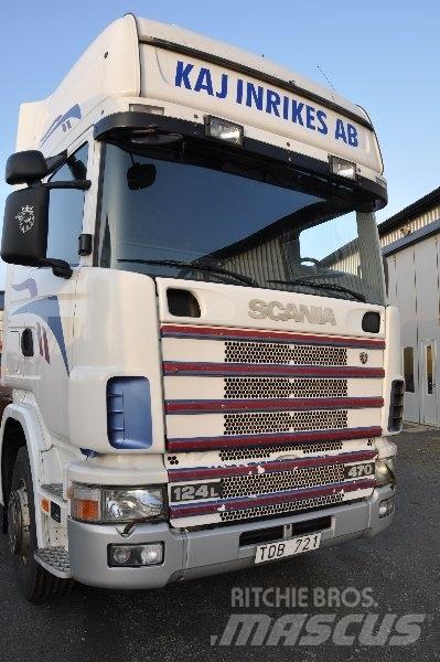 Scania 124 6X2 470 Römorklar, konteyner