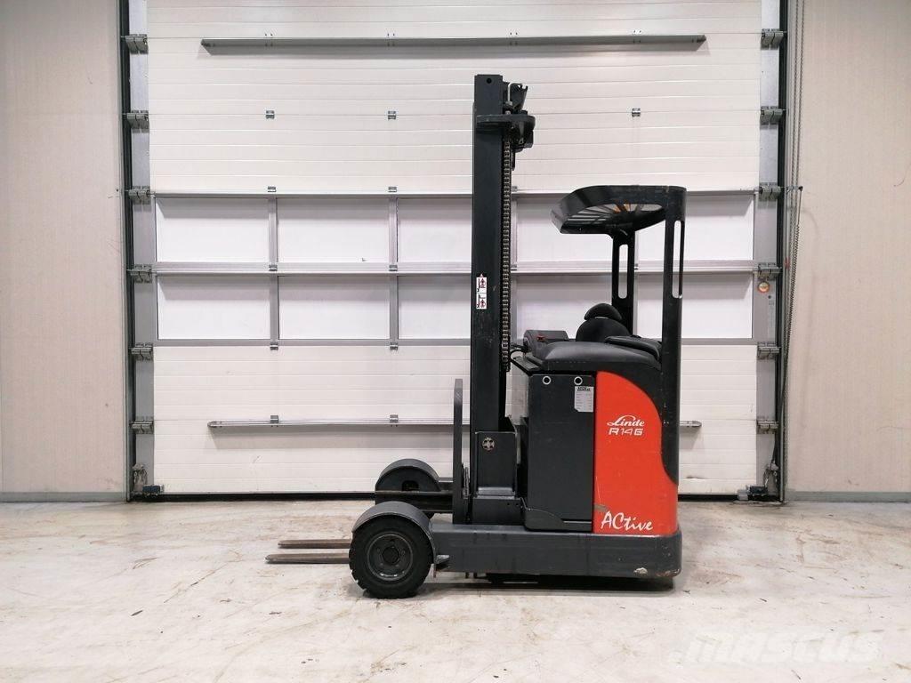 Linde R14G-12 Reach truck - depo içi istif araçları