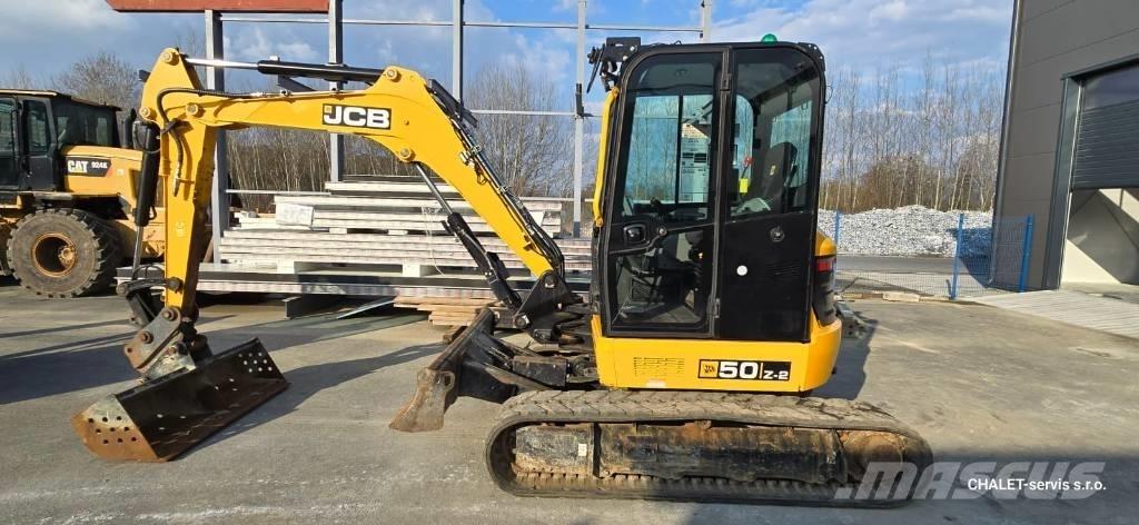 JCB 50 Z-2 Mini ekskavatörler, 7 tona dek