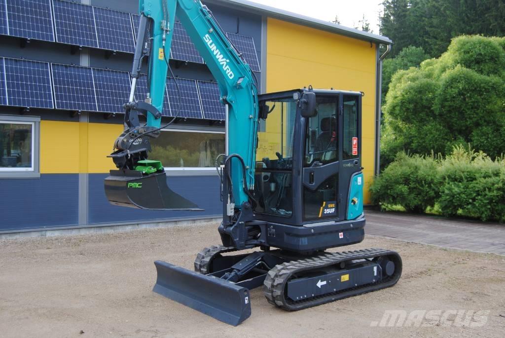 Sunward SWE 35 UF Mini ekskavatörler, 7 tona dek