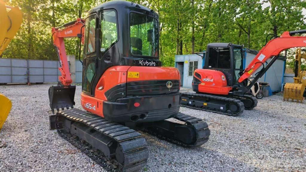 Kubota U 55-4 Mini ekskavatörler, 7 tona dek