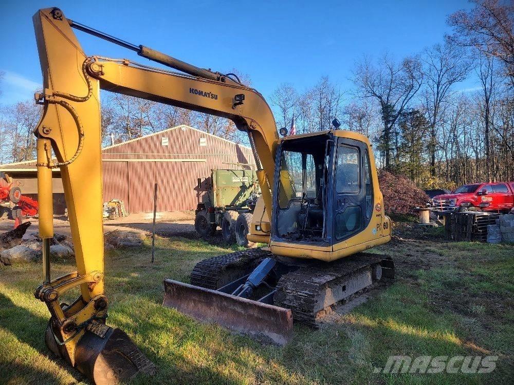 Komatsu PC 60-7E Paletli ekskavatörler