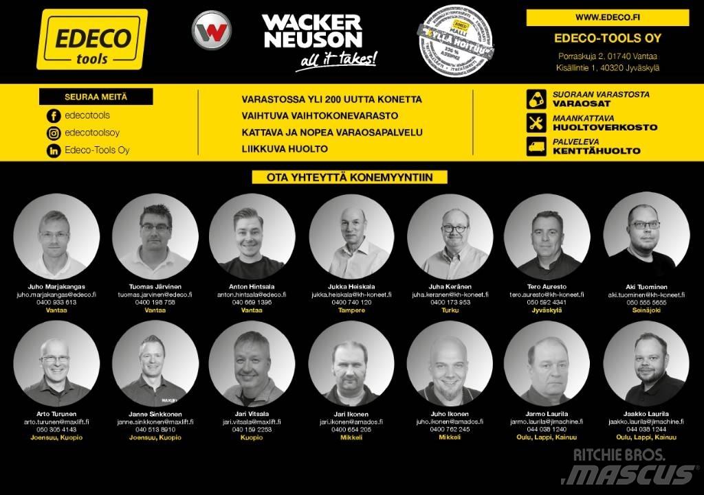 Wacker Neuson 1501 Belden kirma kamyonlar