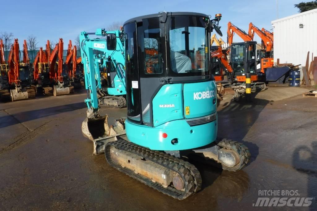 Kobelco SK 30 SR-6E Mini ekskavatörler, 7 tona dek